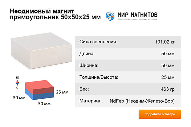 Неодимовый магнит прямоугольник 50х50х25 мм.jpg