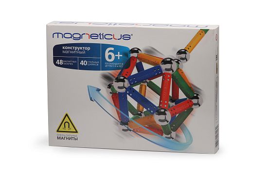 Конструктор Magneticus 88 элементов (4 цвета) в Москве