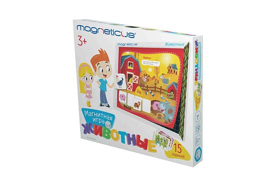 Игровой набор Magneticus "Животные" в картон.коробке в Москве