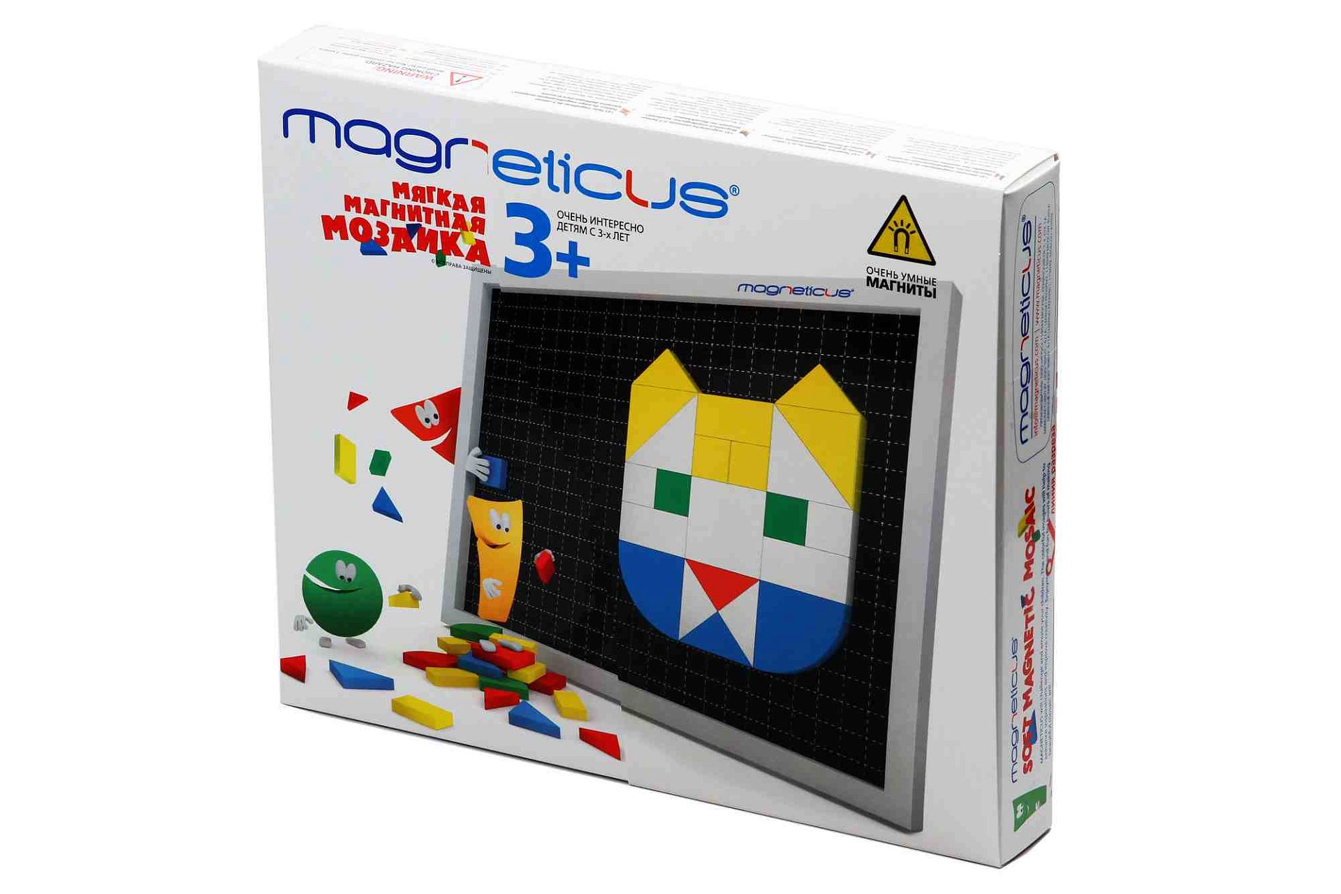 Конструкторы Мозаика Magneticus 3+ 145 элементов (5 цветов) в Москве